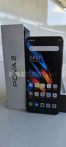 TECNO POVA 2 FULL BOX, 6GB RAM & 128GB - SHIP COD