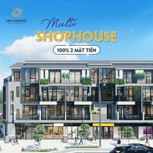 Shophouse Uni Complex - Nhịp sống đô thị không ngừng 