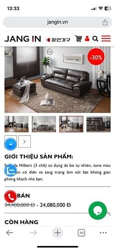 Cần bán Bộ Sofa kèm bàn kiếng của JangIn, đồ nhà dùng còn mới ạ