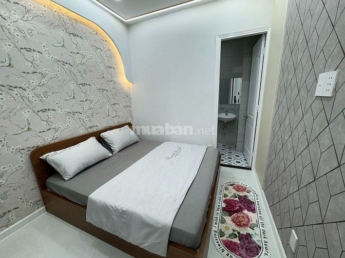 Hẻm nhựa 6m,ôtô 7chỗ vào tận nhà Khu VIP Cô Bắc,3 lầu-Gần Hai Bà Trưng