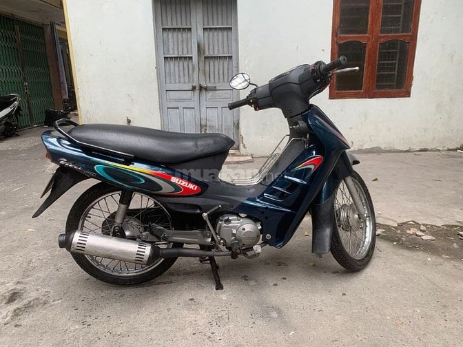 Cần bán xe Suzuki Thái 110cc màu xanh, biển 29L4, xe đẹp