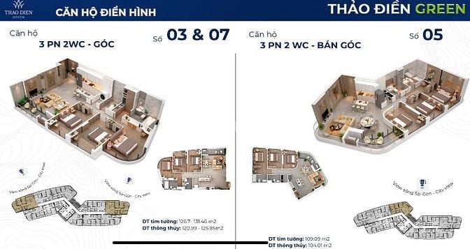 Căn góc 3Pn mua trực tiêp Chủ Đầu Tư ko chênh lệch. LH: 0901 00 11 88.