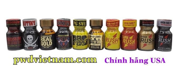 Popper Mỹ giá sỉ 330k/chai 10ml và 480k/chai 30ml