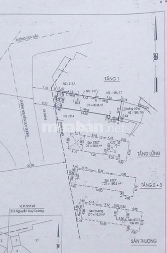 🌷 🌷 🌷 BÁN NHÀ MẶT TIỀN : 216 NGUYỄN DUY DƯƠNG - P. 3 - Q. 10 - HCM