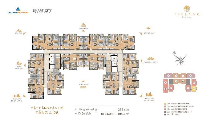  Dự án căn hộ chung cư The Sang Residence - Quận Ngũ Hành Sơn