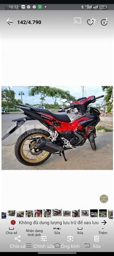 Bán gấp xe Honda Winner X V3 màu đỏ, phiên bản giới hạn mâm đồng