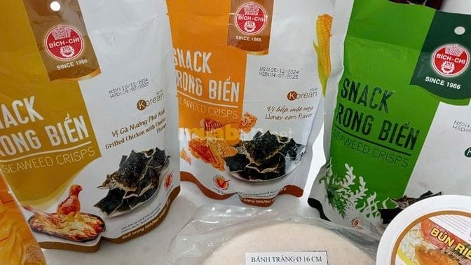 Snack ,nui,bún,miến ,phở khô Bích Chi giảm giá 3%