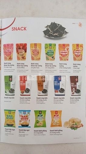 Snack ,nui,bún,miến ,phở khô Bích Chi giảm giá 3%