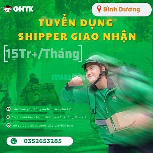 Thanh Khê, Đà Nẵng tuyển shipper