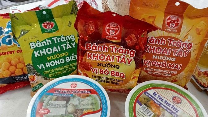 Snack ,nui,bún,miến ,phở khô Bích Chi giảm giá 3%