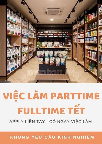 🧧Việc Làm Dịp Tết Tuyển Nữ Nhân Viên Parttime/Fulltime Quận Gò Vấp