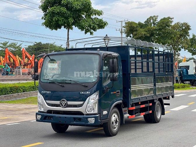 BÁN XE TẢI THACO OLLIN S490 THÙNG MUI BẠT TẢI 1.9 TẤN