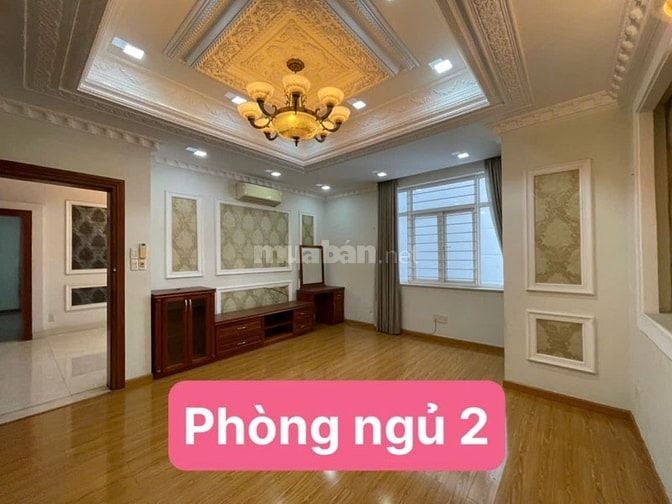 Biệt Thự MT 224A Trường Sa, 10x16m, 2 mặt tiền hầm, 4 tầng, giá 42 tỷ 