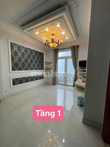 Biệt Thự MT 224A Trường Sa, 10x16m, 2 mặt tiền hầm, 4 tầng, giá 42 tỷ 