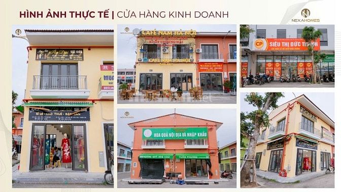 BÁN SHOPHOUSE Chợ đầu mối Nam Hà Nội , 2 tầng diện tích sử dụng 50m2 .