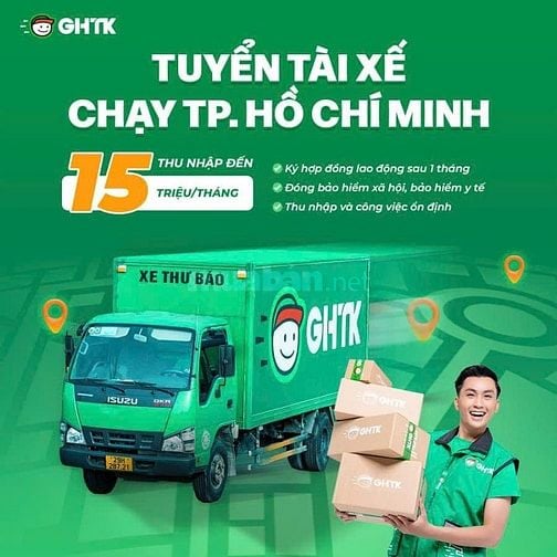 Tuyển Tài Xế Xe Tải Giao Hàng Tiết Kiệm