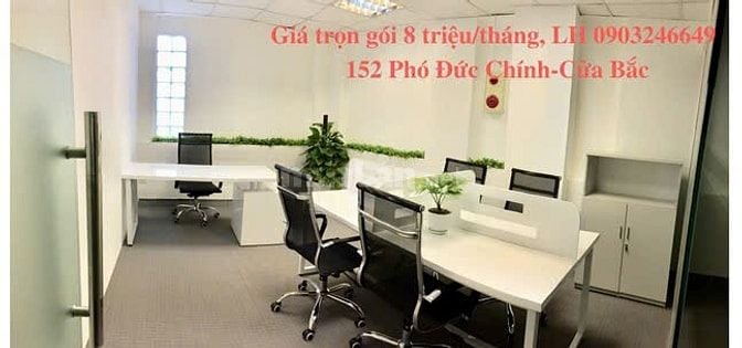 Cho thuê chỗ ngồi làm việc giá chỉ 1,7 tr/tháng, tại 152 Phó Đức Chính