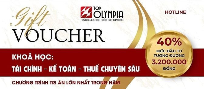 Khoá học Tài chính-Kế toán-Chuyên sâu Top Olympia