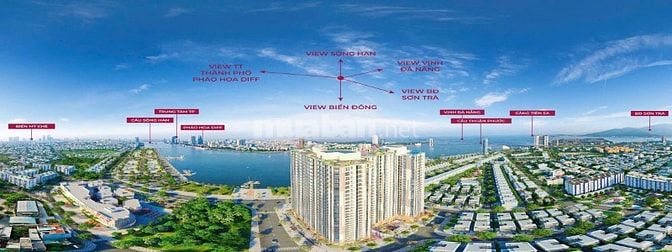 Căn hộ cao cấp PENINSULA, chỉ 2,8tỉ sở hữu ngay căn hộ view biển 