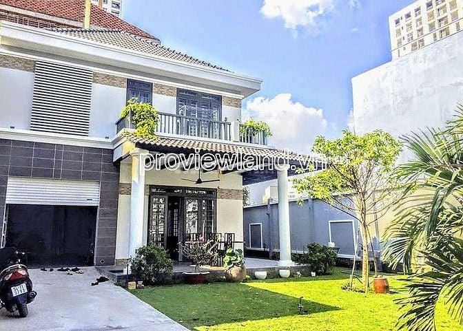 Bán villa Thảo Điền, MT Đường 64, 14x26m đất, 2 tầng, vị trí đẹp