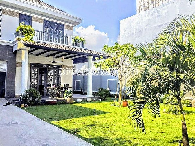 Bán villa Thảo Điền, MT Đường 64, 14x26m đất, 2 tầng, vị trí đẹp