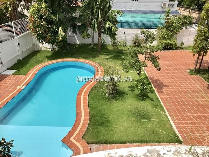 Bán Biệt Thự Thảo Điền nằm trong khu Compound, 1053m2 đất, 3 tầng