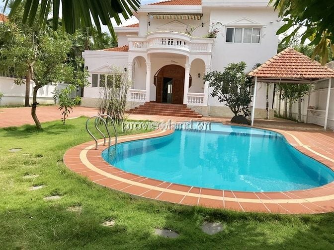 Bán Biệt Thự Thảo Điền nằm trong khu Compound, 1053m2 đất, 3 tầng