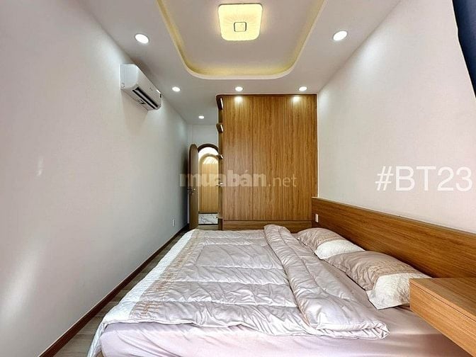 [BT23] Nhà HXH LT, full nt 3 tầng - Bạch Đằng, Bình Thạnh. 40m_Chỉ 5,x