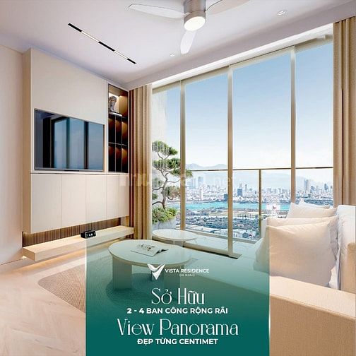 Căn hộ Vista Residence 2PN, view sông Hàn, giá tốt nhất chỉ 4,1 tỷ