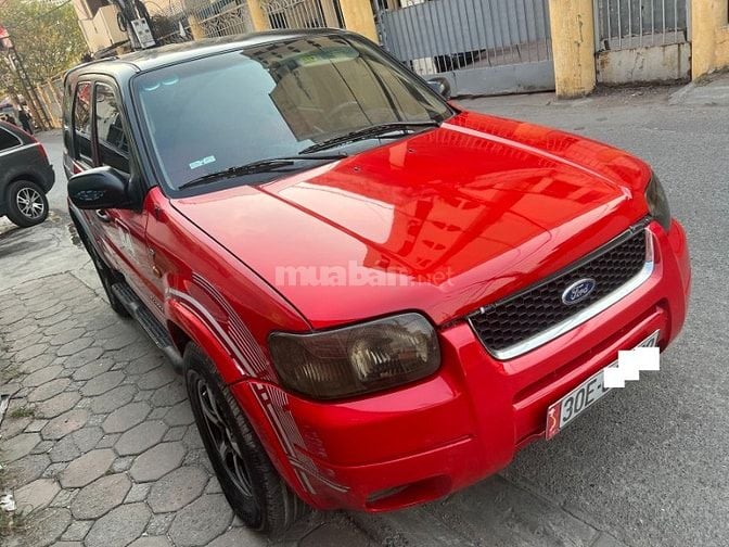 ford Escape 3.0 XLT 2002 màu đỏ,biển HN