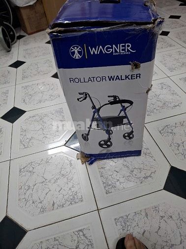 Xe tập đi Rollator Wagner - Đỏ