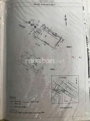 Bán nhà hẻm 1,2m Hòa Bình Phường 5 Quận 11  giá 3,46 tỷ - 54m2