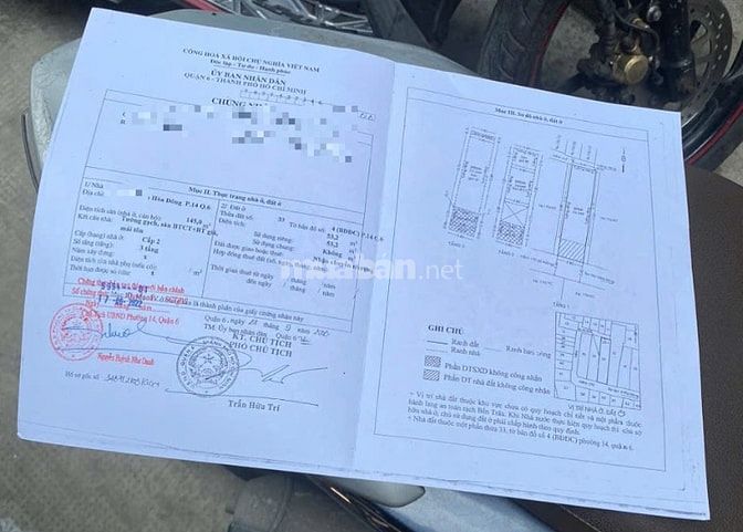 Bán nhà 2hẻm 3,4m Tân Hòa Đông Phường 14 Quận 6  giá 4,4 tỷ - 53,2m2