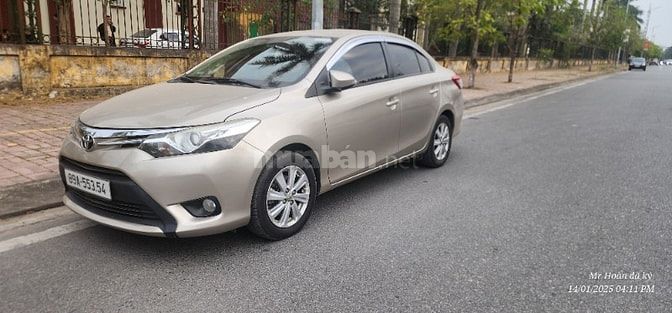 Chính chủ bán Toyota Vios G 2017 mầu vàng cát, Full option