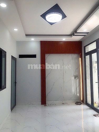 Nhà mới ở liền Âu Dương Lân P3Q8 4PN 61,5m2 shr hiện hữu hoàn công đủ