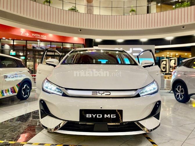 BYD M6 MPV 7 Chỗ Đầu Tiên Tại Việt Nam - Sẵn xe giao ngay 