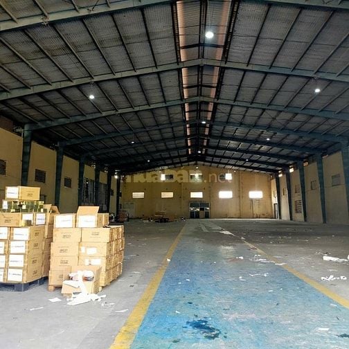 Cho thuê kho xưởng Mã Lò,Bình Tân,khuôn viên : 5.000m2, xưởng: 3.300m2