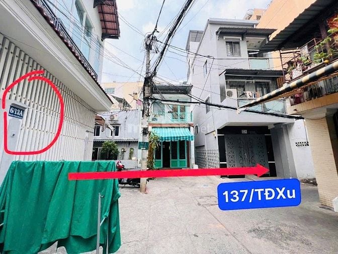 HÀNG MỚI HOT QUẬN 1🔴44m2 có Trệt 2 lầu. Giáp MẶT TIỀN TRẦN ĐÌNH XU