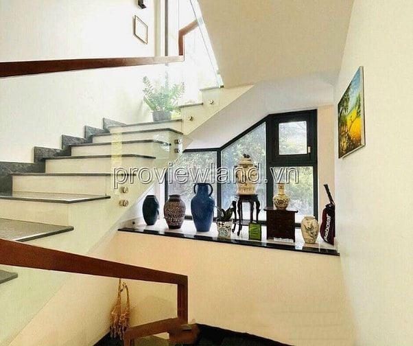 Cho thuê biệt thự Fideco Thảo Điền, 3 tầng, 8 phòng, dt 400m2, $7000/t