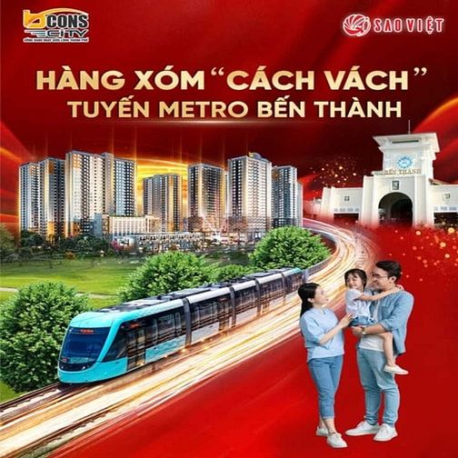 Khu đô thị căn hộ bcons city metro bến thành suối tiên