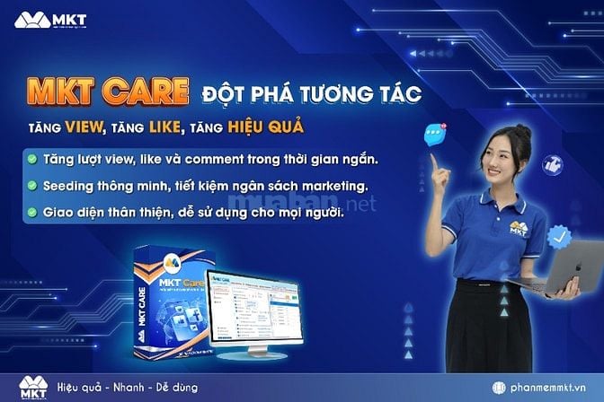 MKT Care - Phần mềm đăng bài tự động Facebook