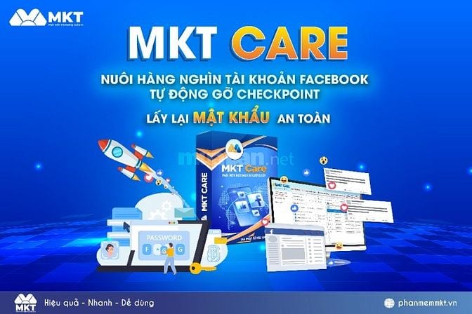 MKT Care - Phần mềm đăng bài tự động Facebook