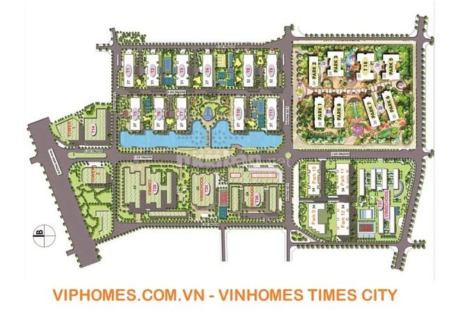 Chính chủ bán căn góc 3PN tầng 19 toà T8 Times City view hồ nhạc nước 