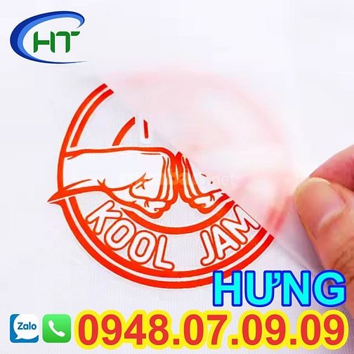 Lợi ích của việc sử dụng nhãn ép nhiệt trong quảng cáo