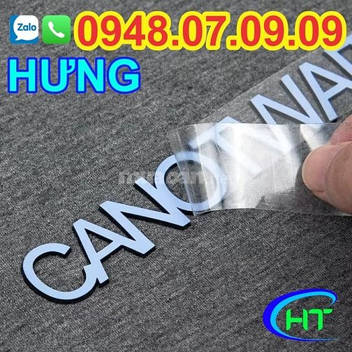 Lợi ích của việc sử dụng nhãn ép nhiệt trong quảng cáo