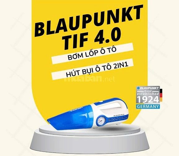 Máy hút bụi & bơm lốp ô tô Blaupunkt TIF 4.0