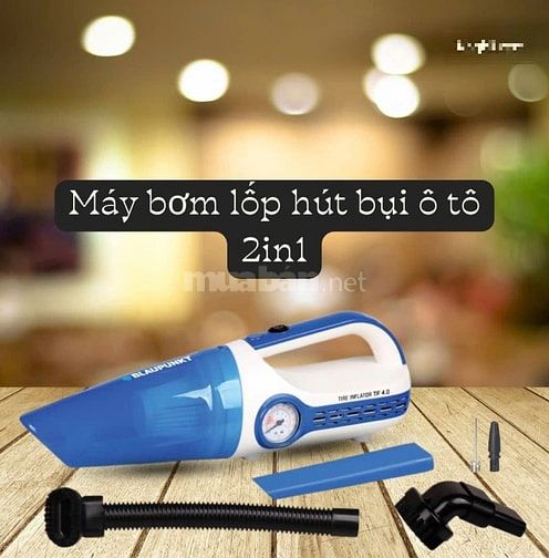 Máy hút bụi & bơm lốp ô tô Blaupunkt TIF 4.0