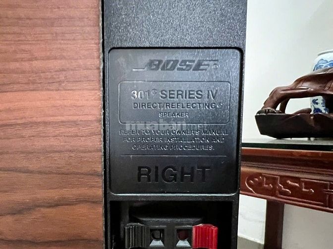 Bán loa Bose 301 Series IV - loa đang sử dụng 