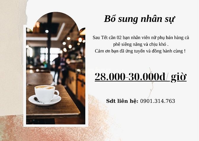 Việc làm sau Tết cho sinh viên quận Tân Bình 