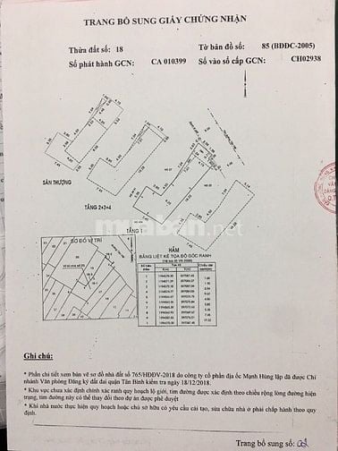 Bán nhà số 25 đường Tân Hải, P.13, Q.Tân Bình, nhà đẹp, nở hậu